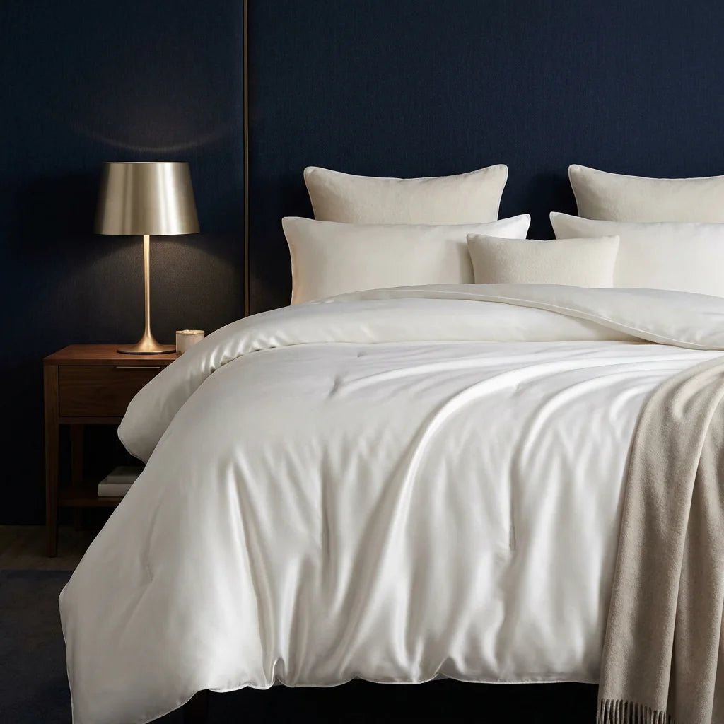 AuraSilk Heritage™ | All-Season Mulberry Silk Comforter